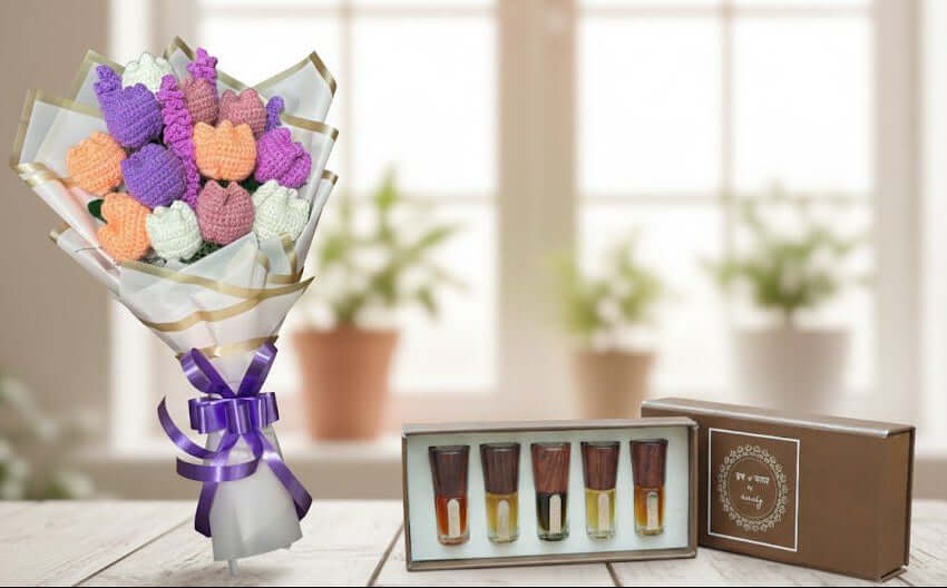 Sacred Scents, Crochet Blooms