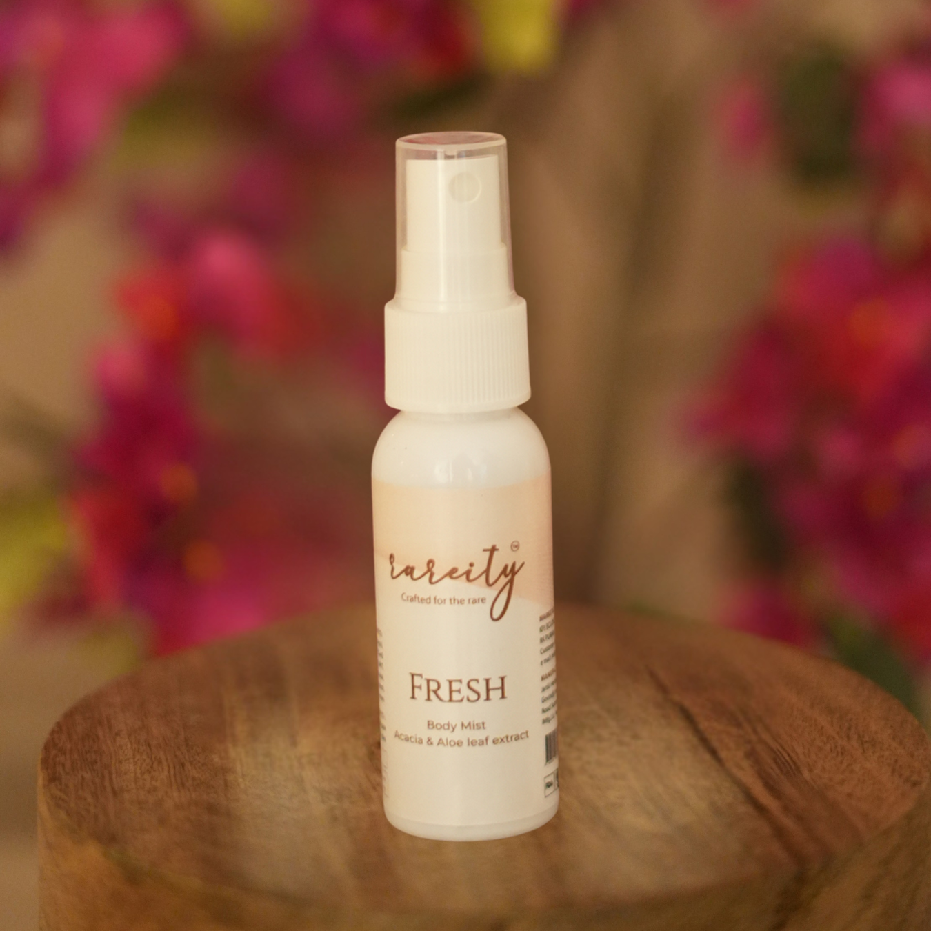 Fresh Body Mist with Acacia & Aloe Vera, Lasting Hydration & Natural Scent