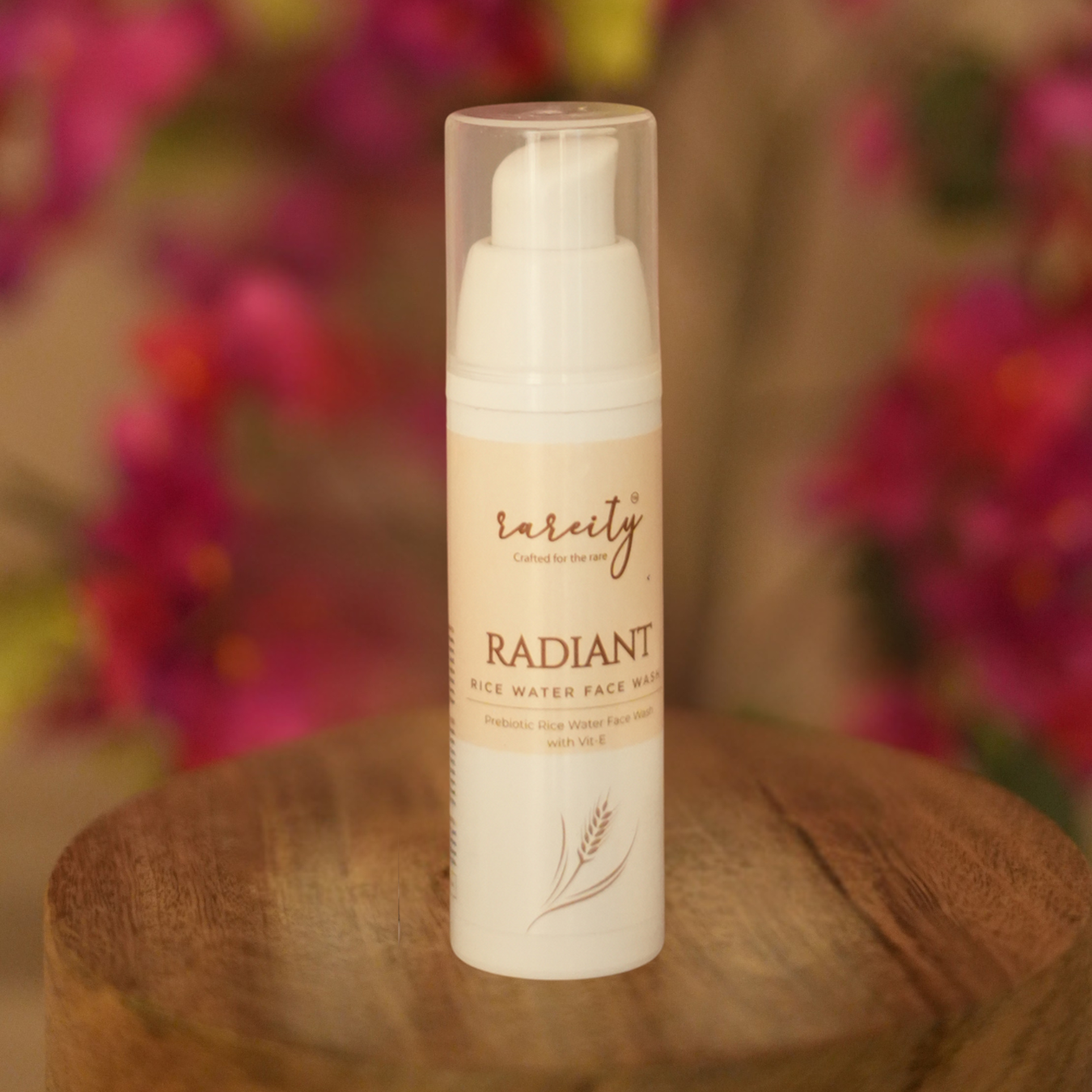 Radiant Face Wash with Probiotic Rice Water, Vitamin E – Brightens & Nourishes
