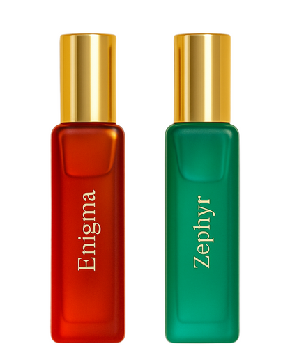 Enigma & Zephyr Perfume Combo, Pack of 2, Gift Set