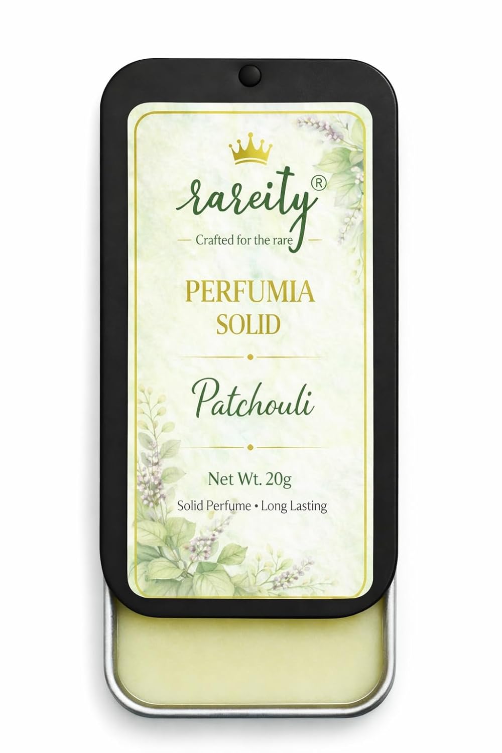 Perfume Solid Perfume Combo Pack of 5 | White Royal Oud, Neroli, Patchouli, Vetiver & Bergamot Amber | Pocket Fragrance Balm | Travel Friendly Metal Tin | 20g Each