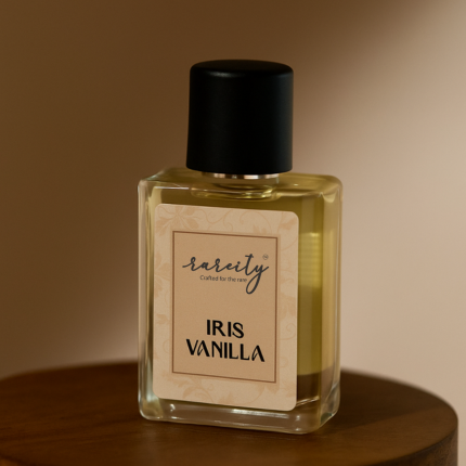 Iris Vanilla Perfume, Floral Creamy Elegance with Iris & Vanilla