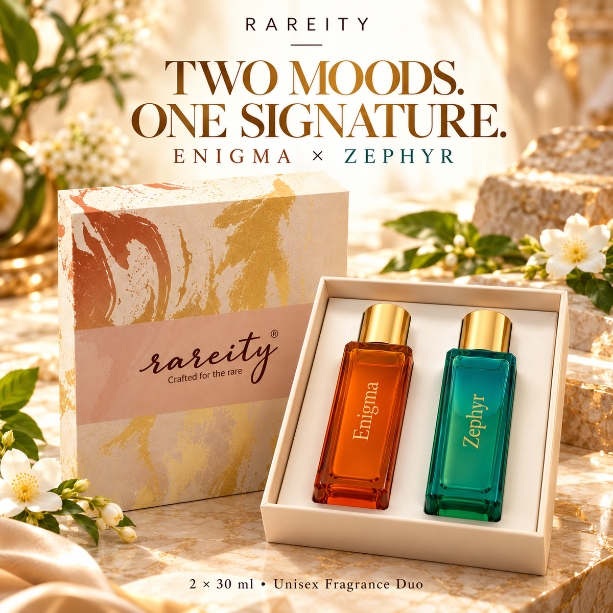Enigma &. Zephyr Perfume Combo Pack 30ml Each for Men and Women