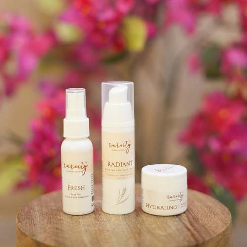 Skincare Set, Cruelty-Free, Handcrafted, For All Skin Types, Body Mist, Face Wash, Hand Cream
