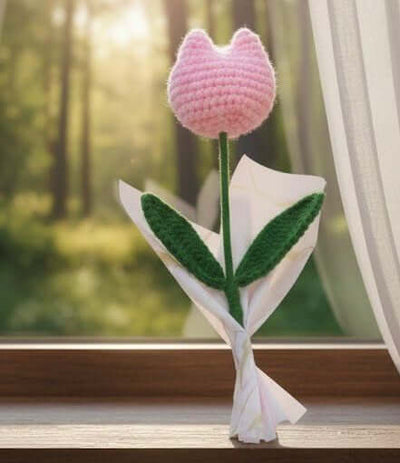 Aromatic Hand Corchet Tulip - Wrapped in joy