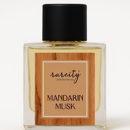 Mandarin Musk Perfume, Citrusy Soft, White Musk, Subtle Allure