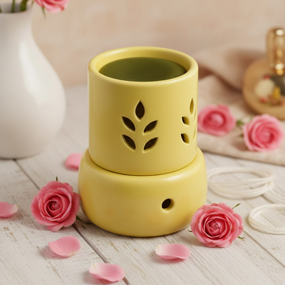 Lemongrass Aroma Melt, Sleek Cylinder Diffuser